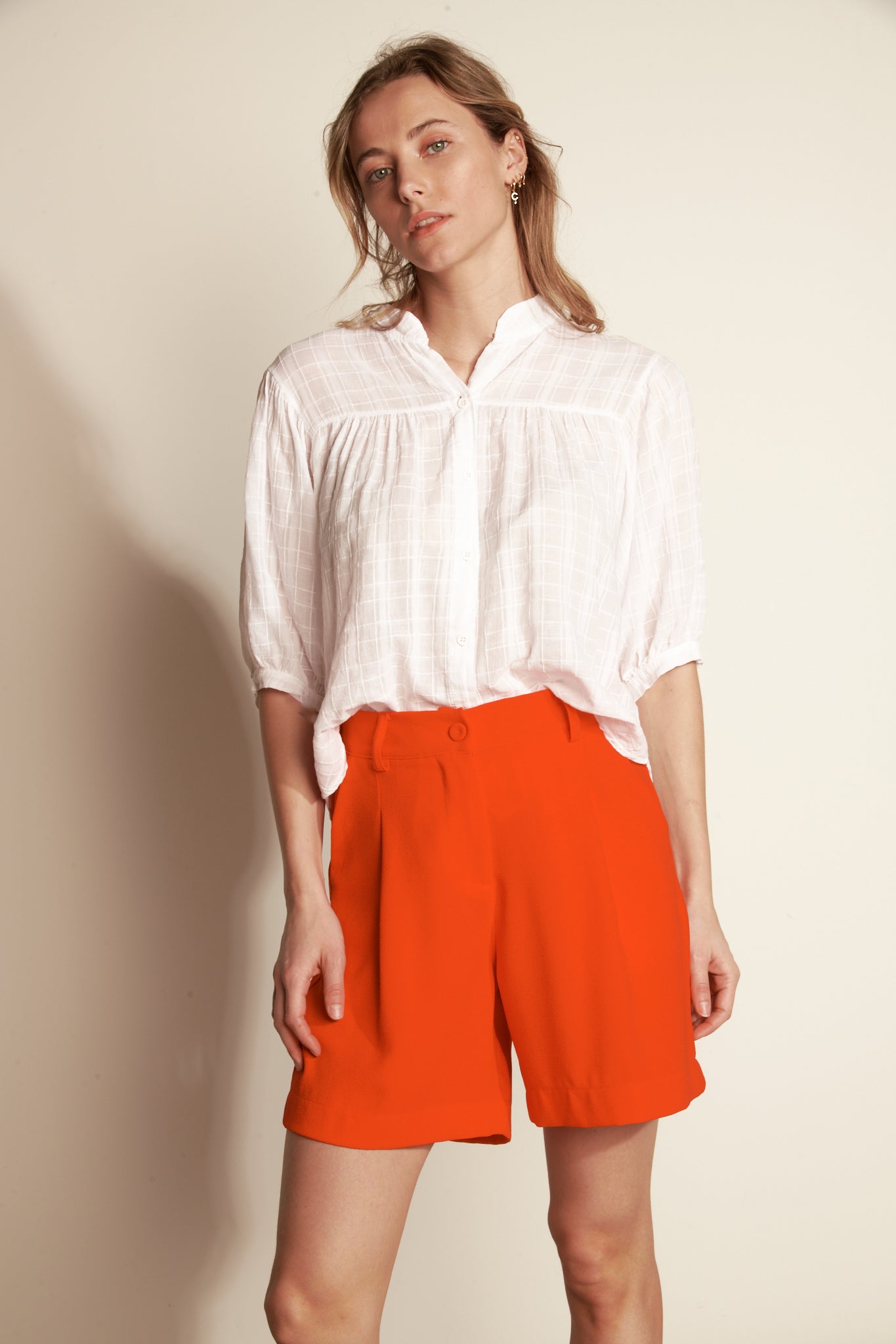 LONG CITY SHORTS - ORANGE