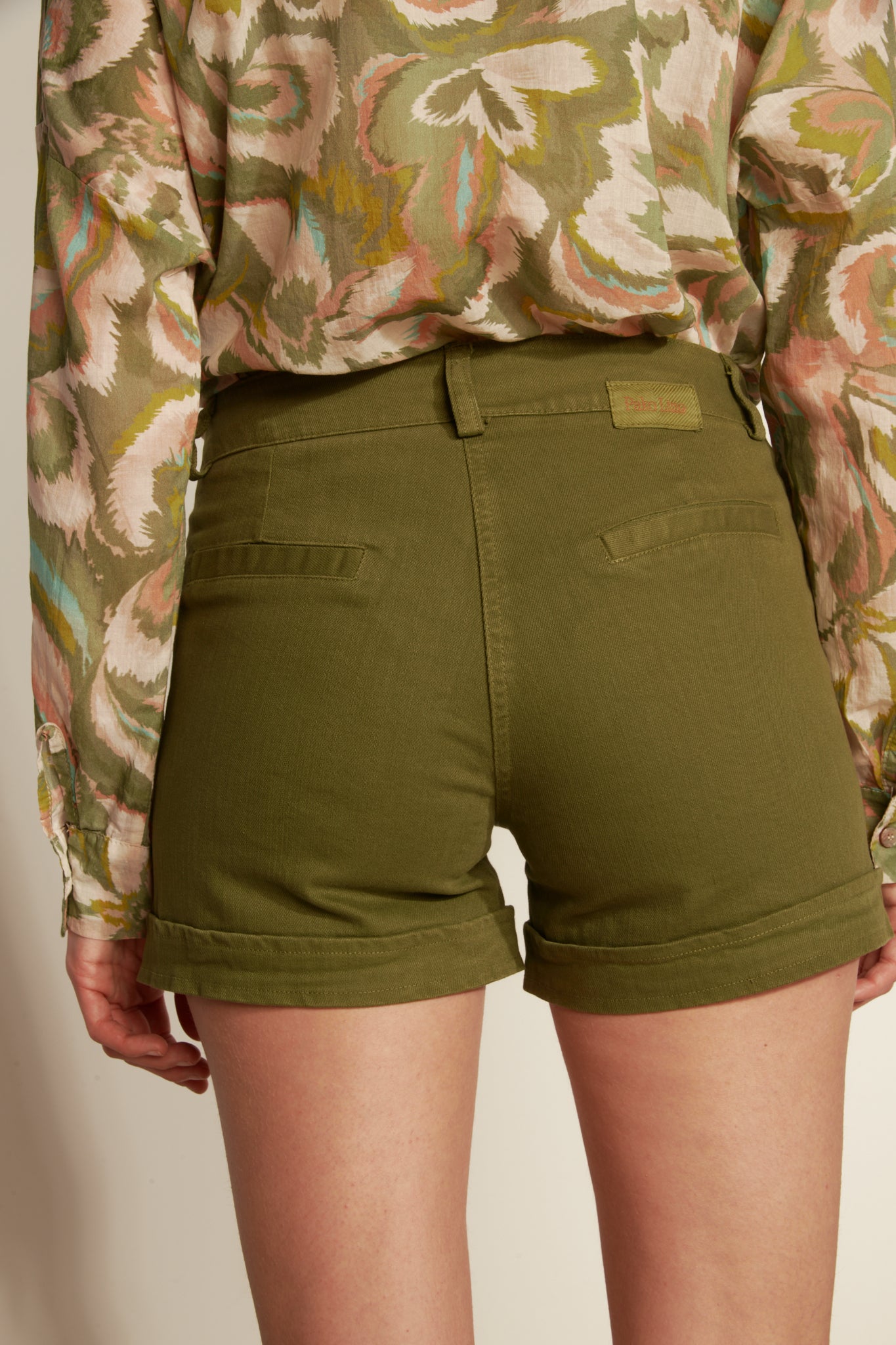SAFARI STONE FLAME SHORTS - KHAKI