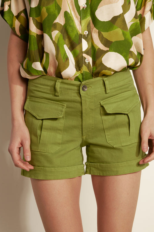 SHORT SAFARI ARTURO PISTACHE