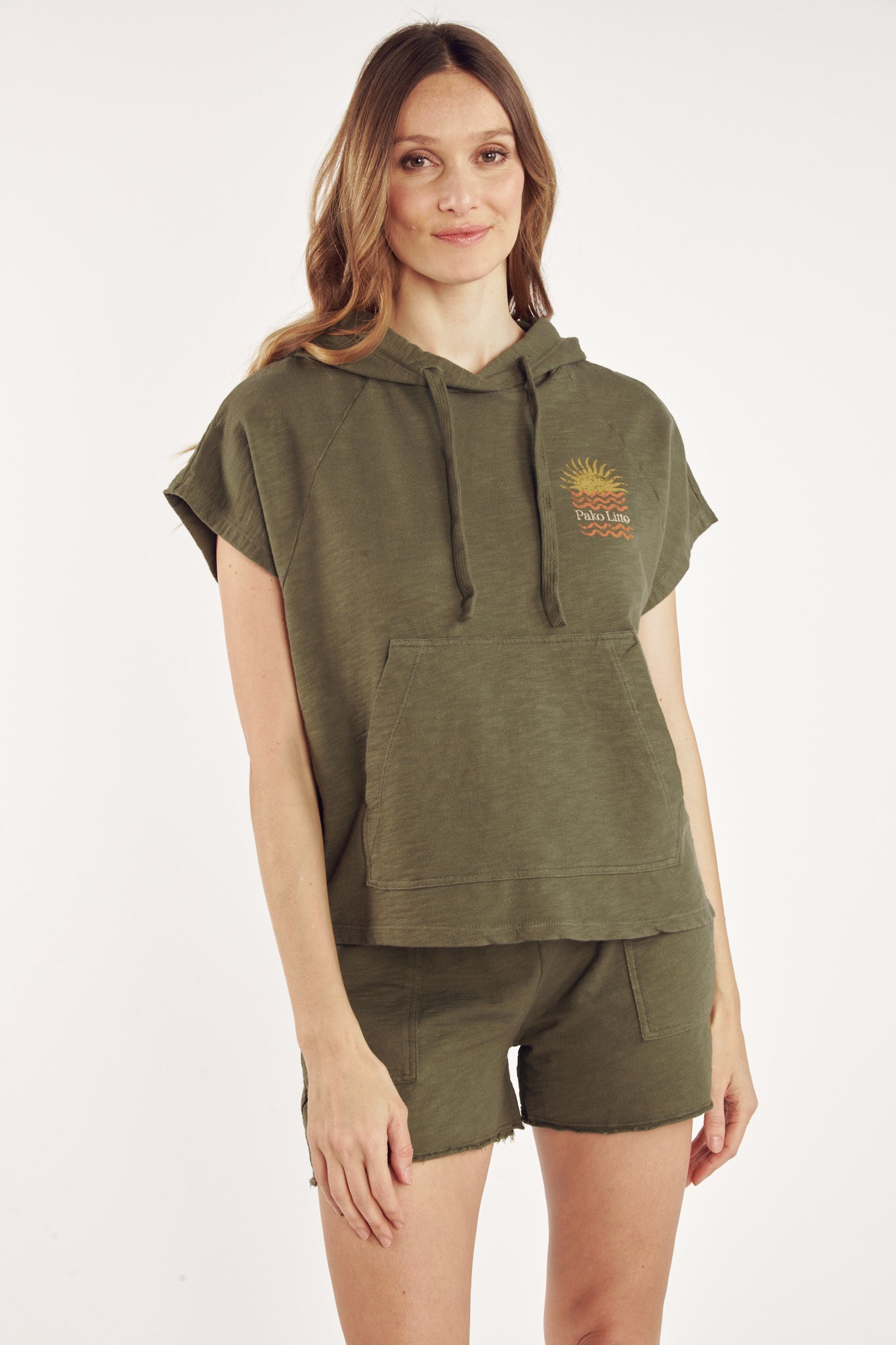 SWEAT COTON ORGANIQUE CODY KAKI