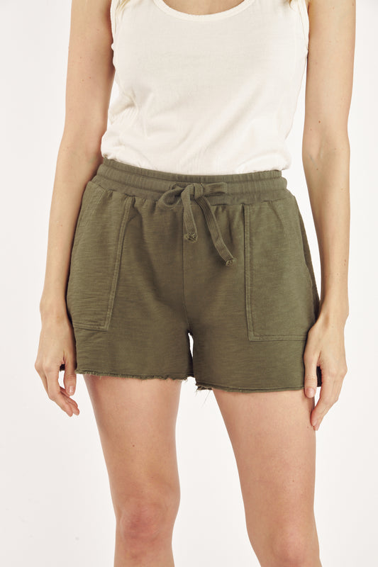 SHORT COTON ORGANIQUE CALVIN KAKI