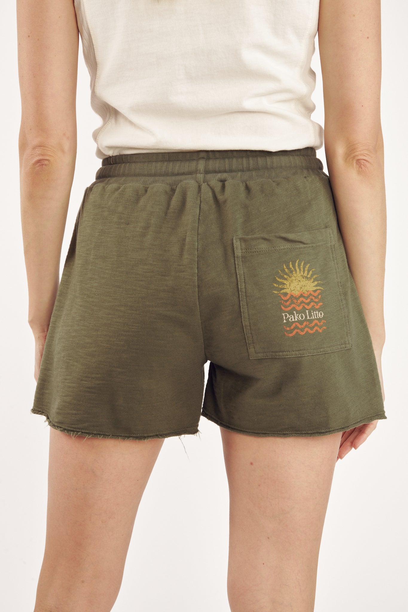 SHORT COTON ORGANIQUE CALVIN KAKI
