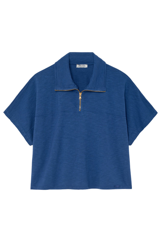 ADRIEL SWEATSHIRT ORGANIC COTTON OCEAN