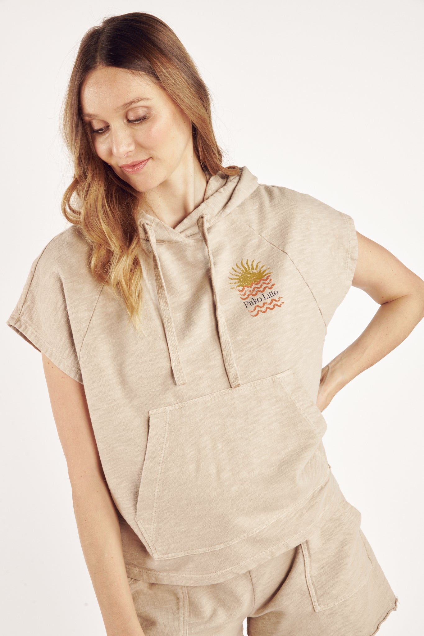 SWEAT COTON ORGANIQUE CODY SABLE
