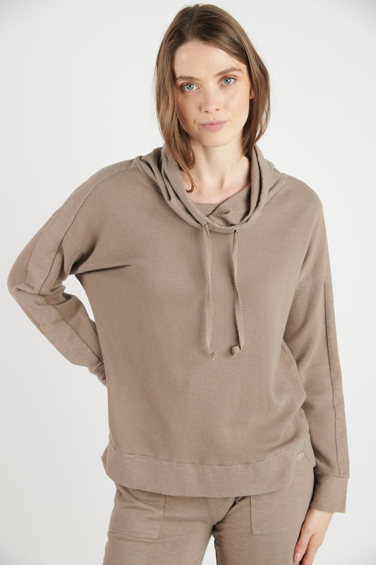 SWEAT COTON ORGANIQUE DERIN TAUPE