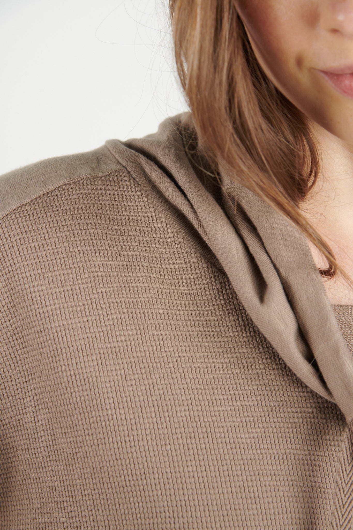 SWEAT COTON ORGANIQUE DERIN TAUPE