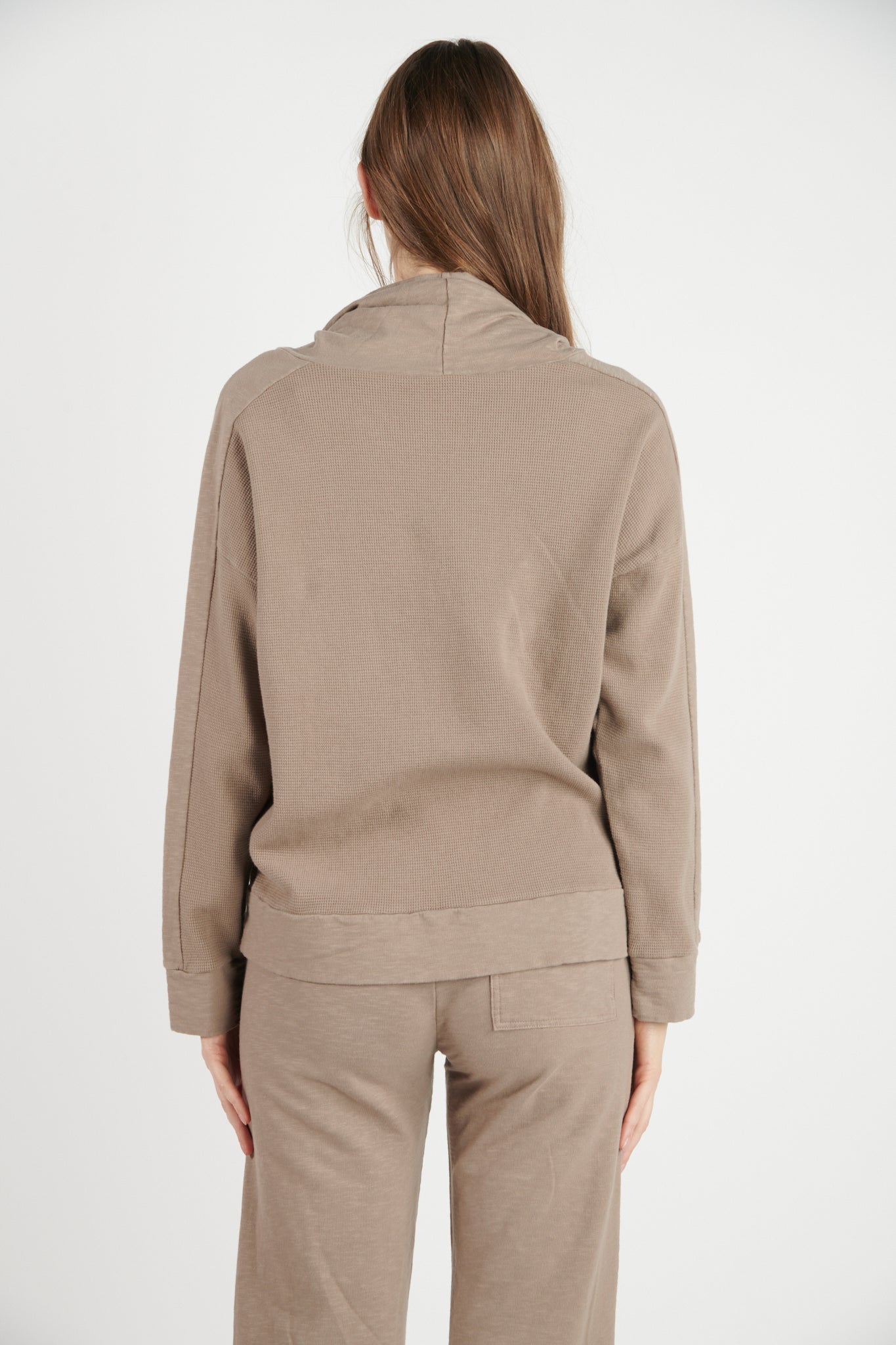 SWEAT COTON ORGANIQUE DERIN TAUPE