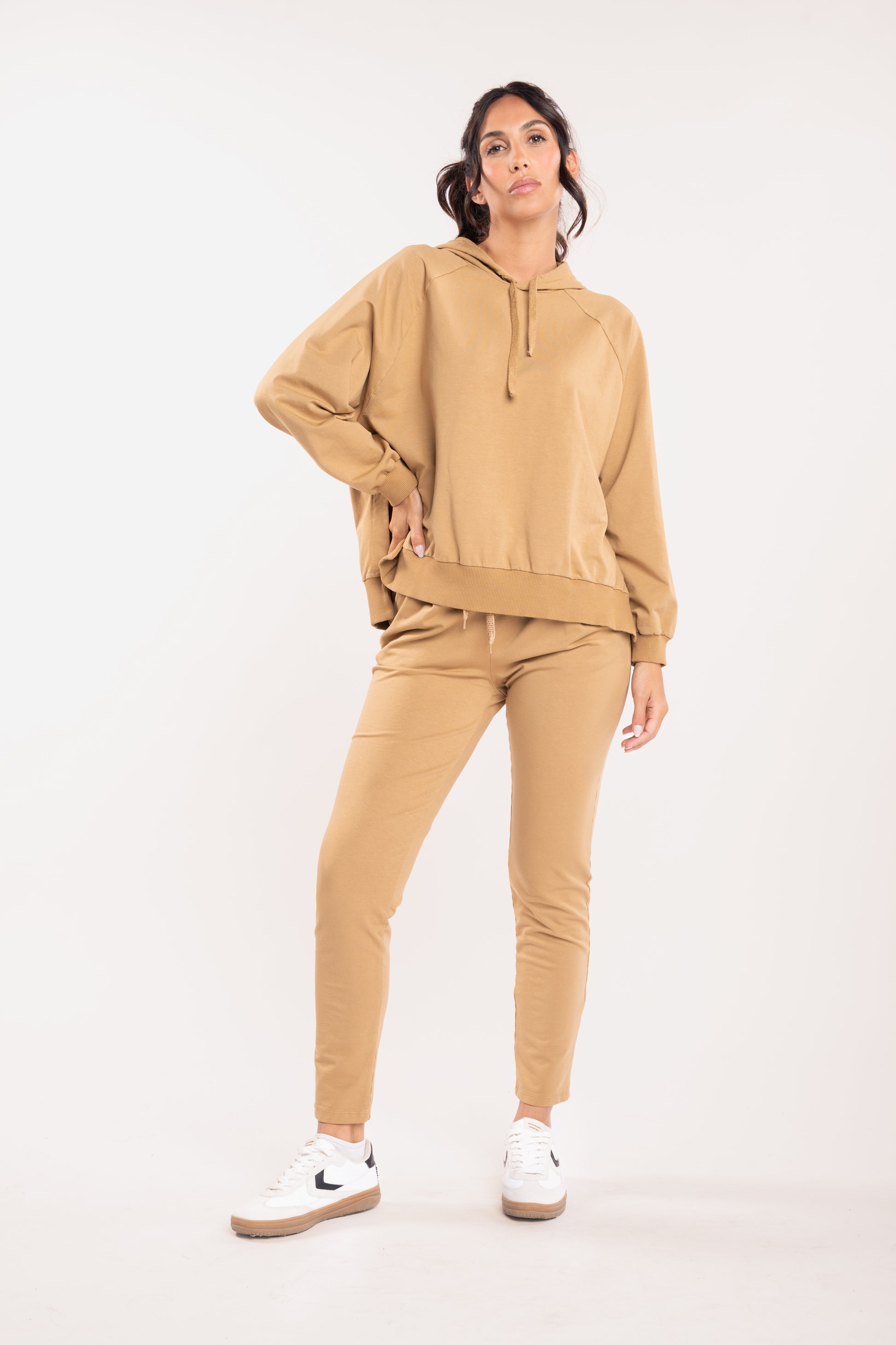 Sweat oversize camel et jogging camel