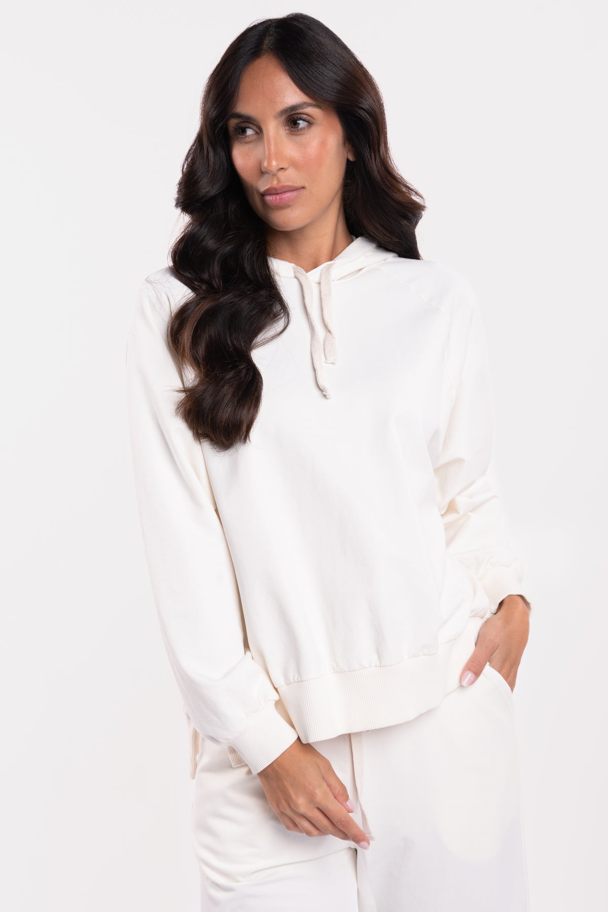 Sweat oversize écru 