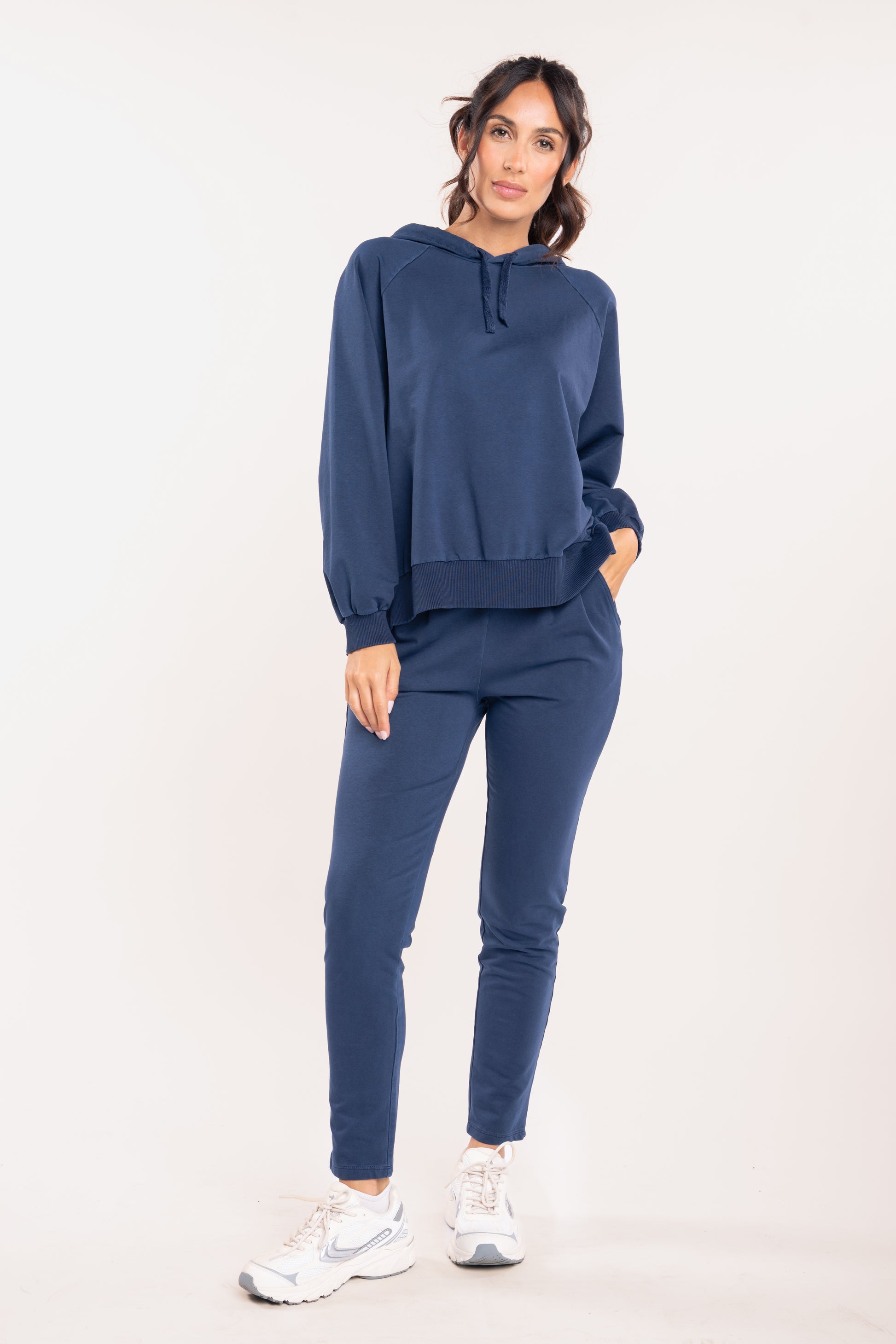 Sweat oversize marine et jogging marine 