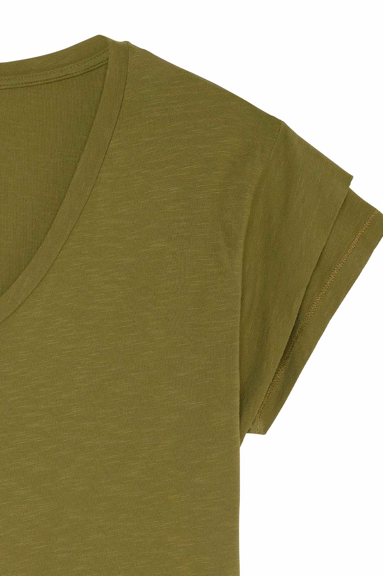 DOUBLE SLEEVED TOP ADRIEN KHAKI