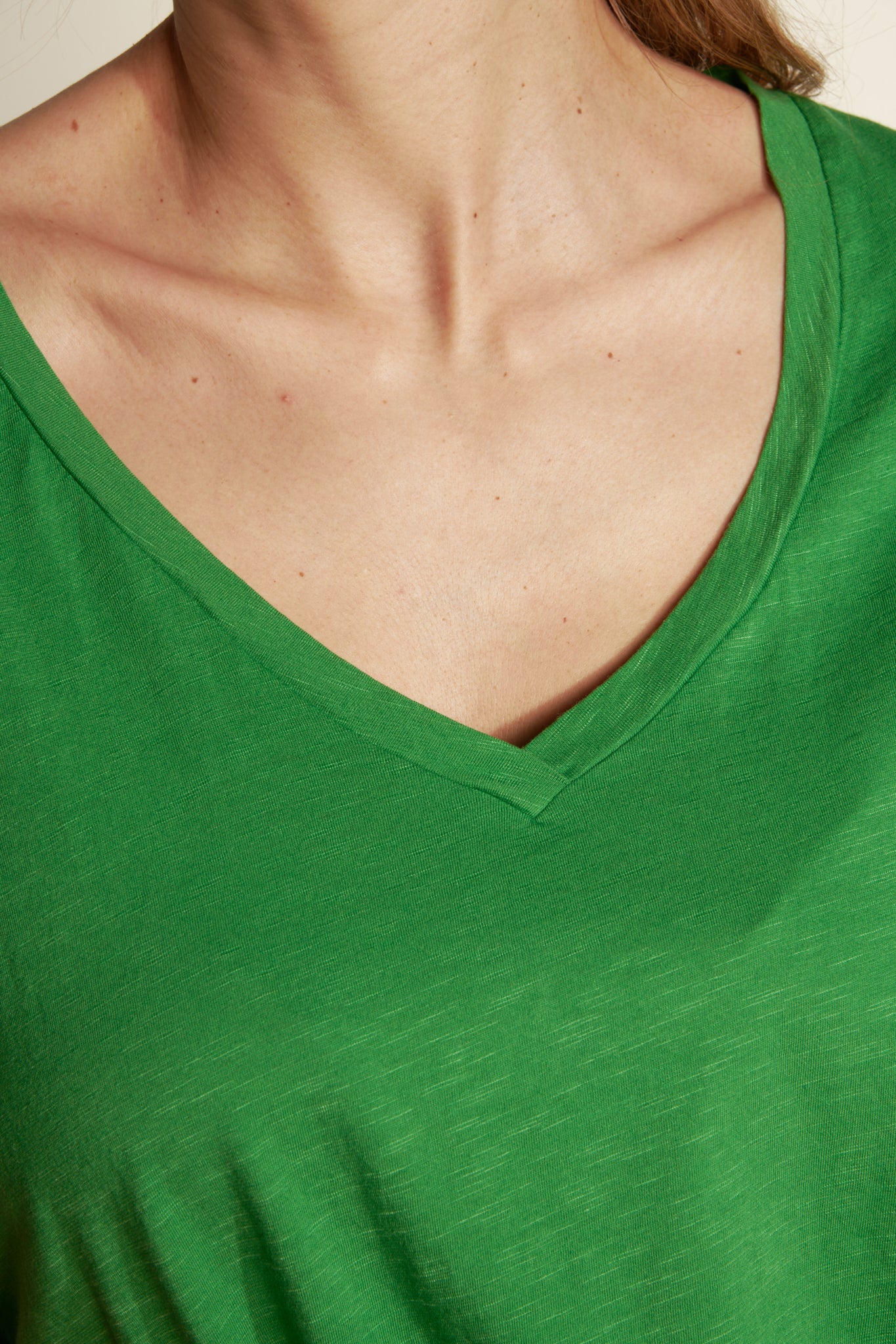 DOUBLE SLEEVED TOP ADRIEN GREEN