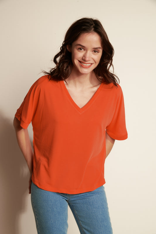 TOP AMPLE ARIEL ORANGE