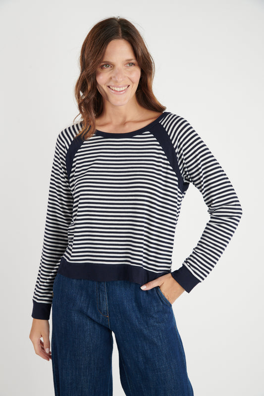 TOP RAYURES DANYLA MARINE