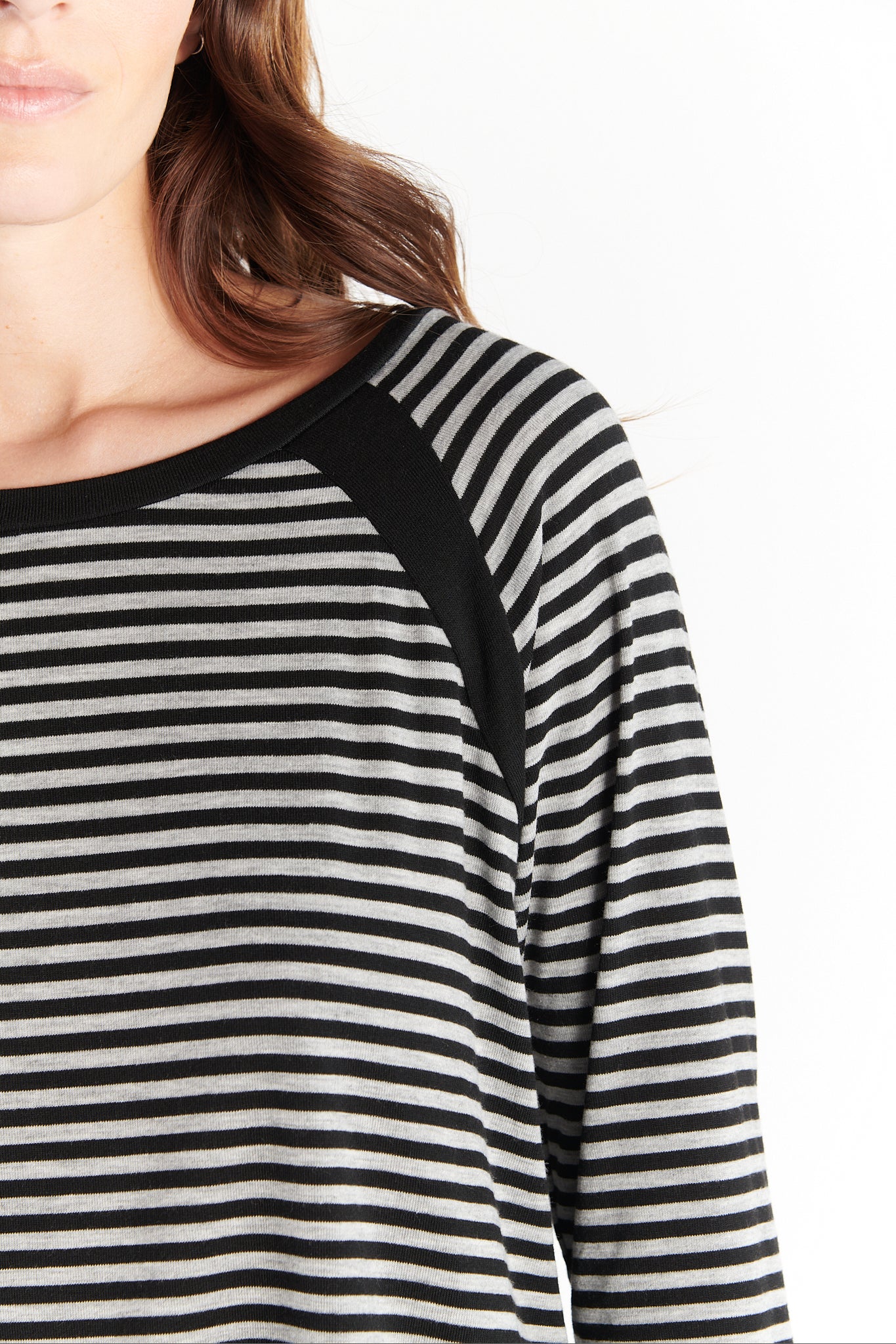 TOP RAYURES DANYLA NOIR