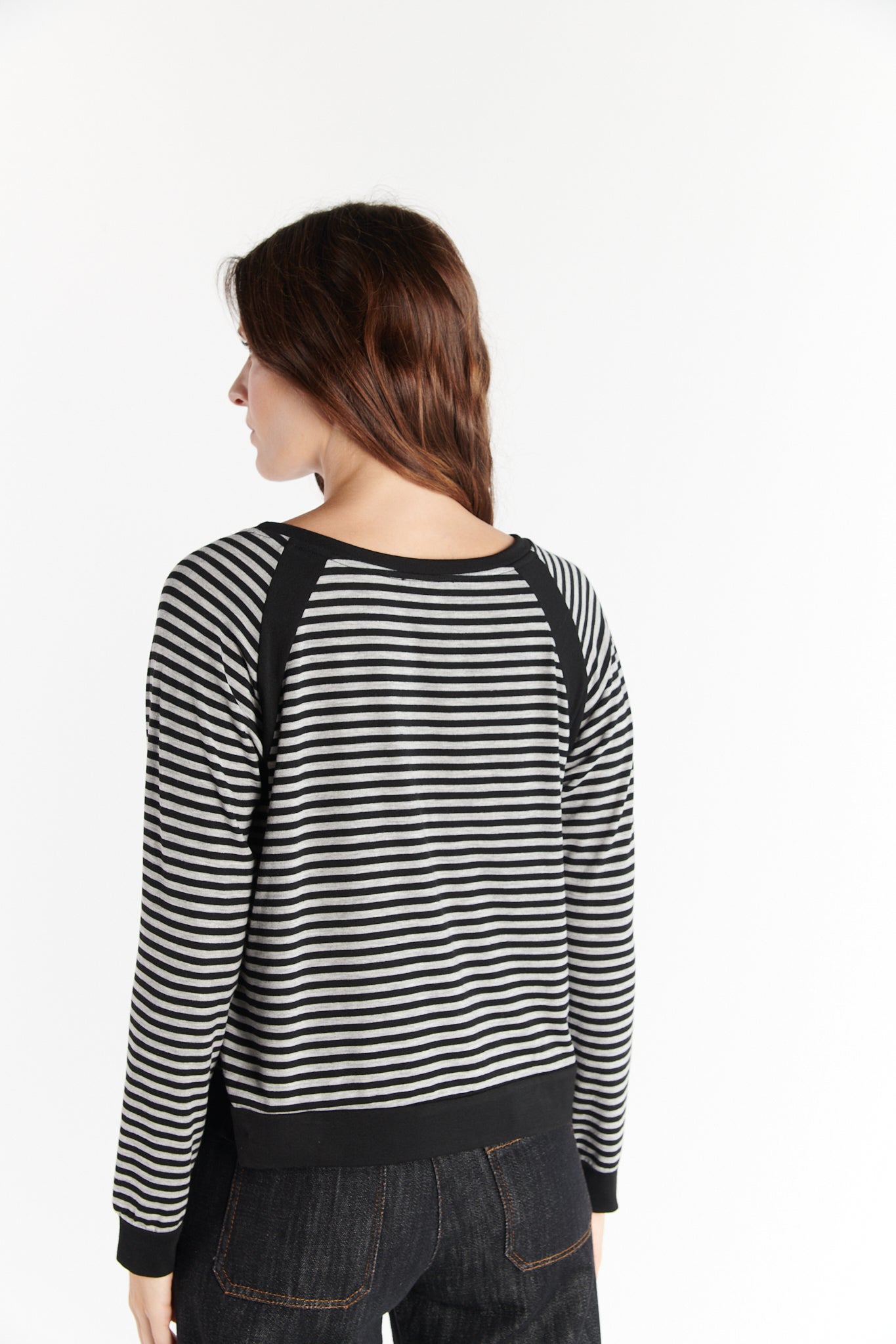 TOP RAYURES DANYLA NOIR