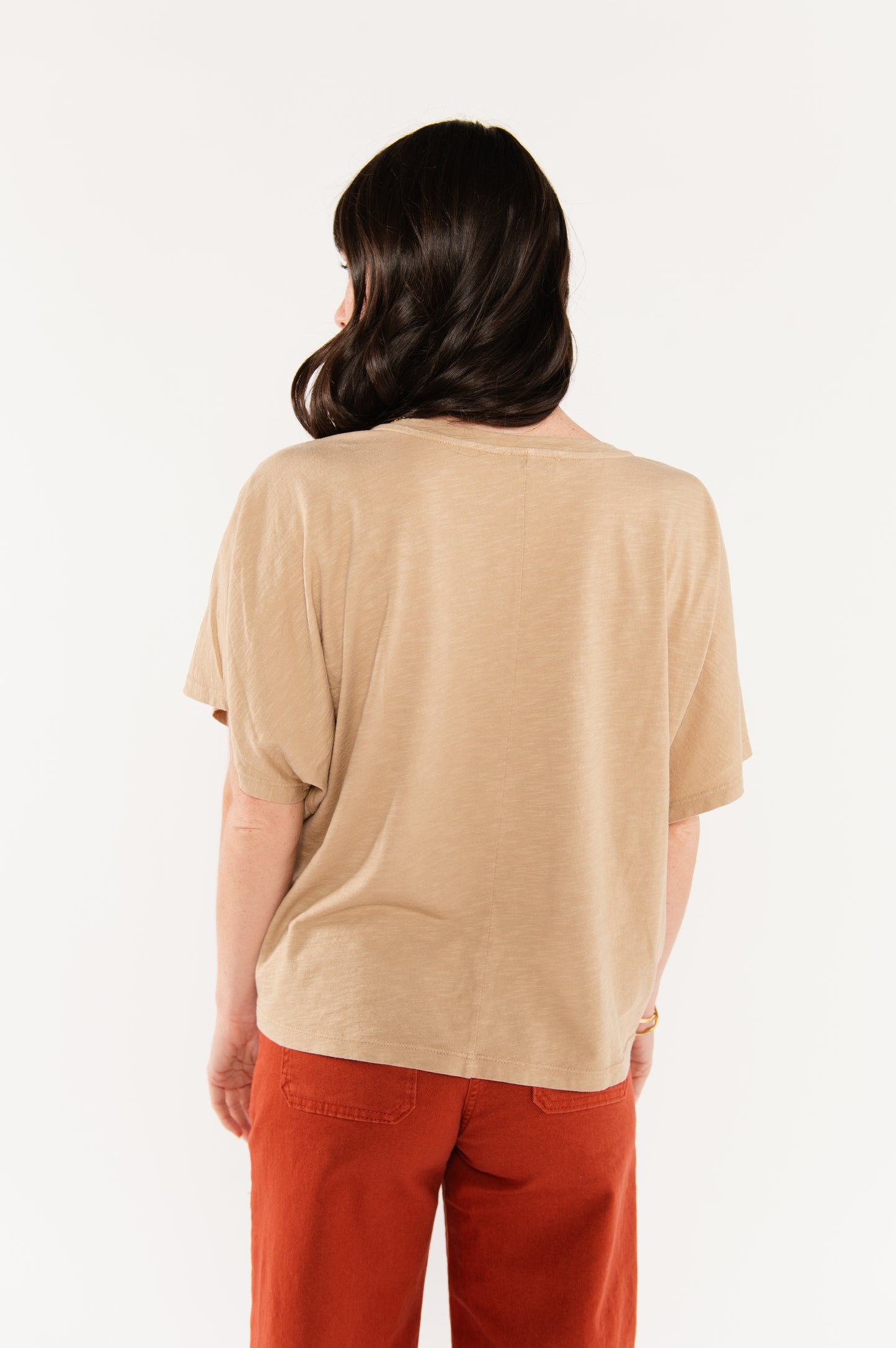 ÉDITH OVERSIZED TOP BEIGE