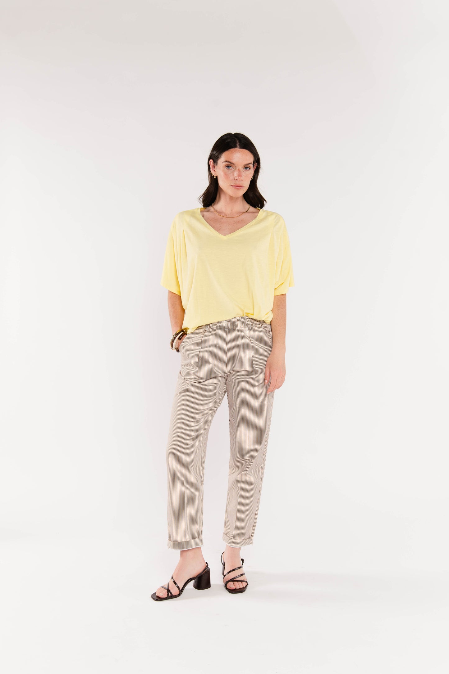 TOP OVERSIZE ÉDITH MIMOSA