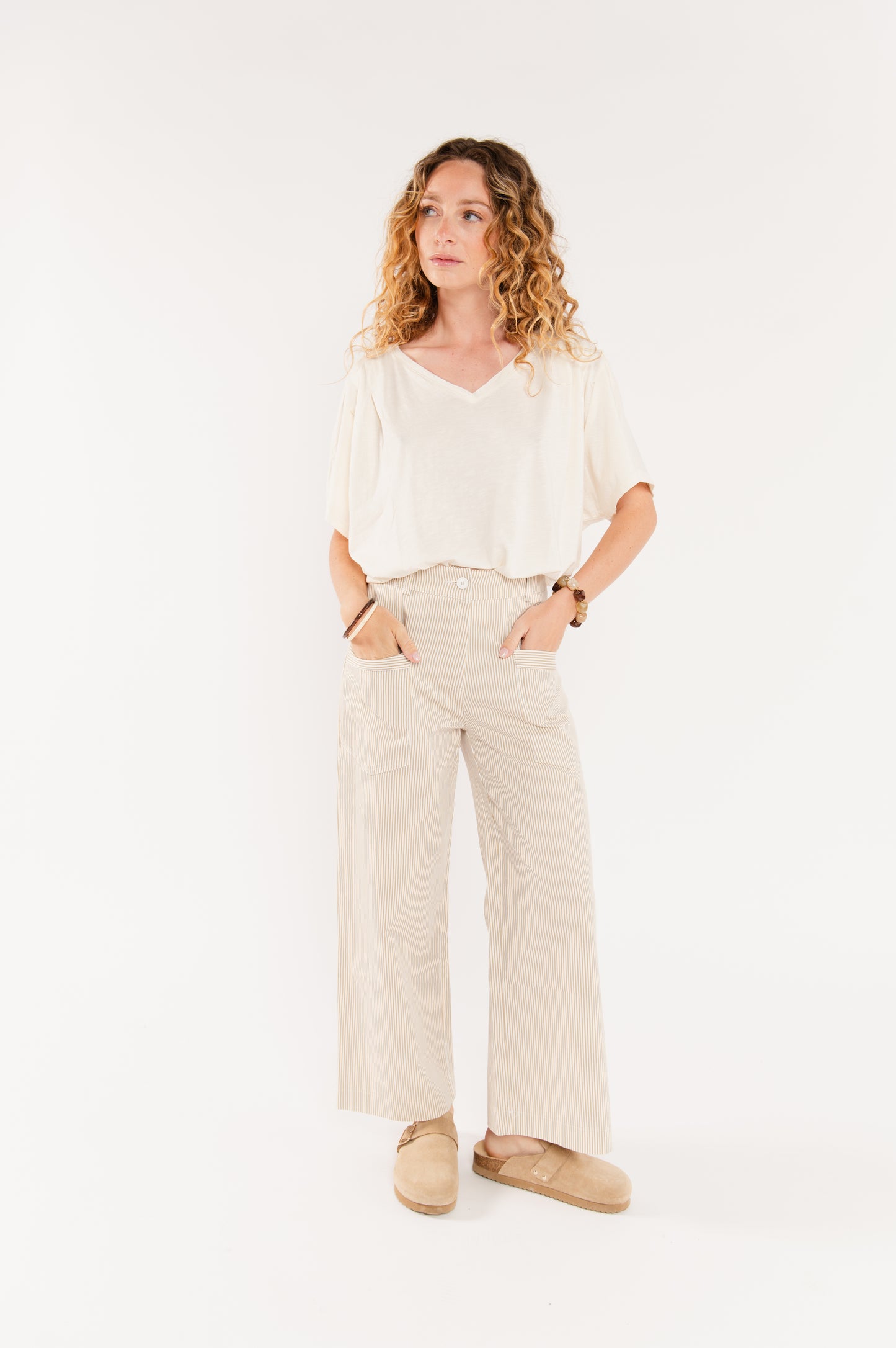 TOP OVERSIZE ÉDITH ÉCRU