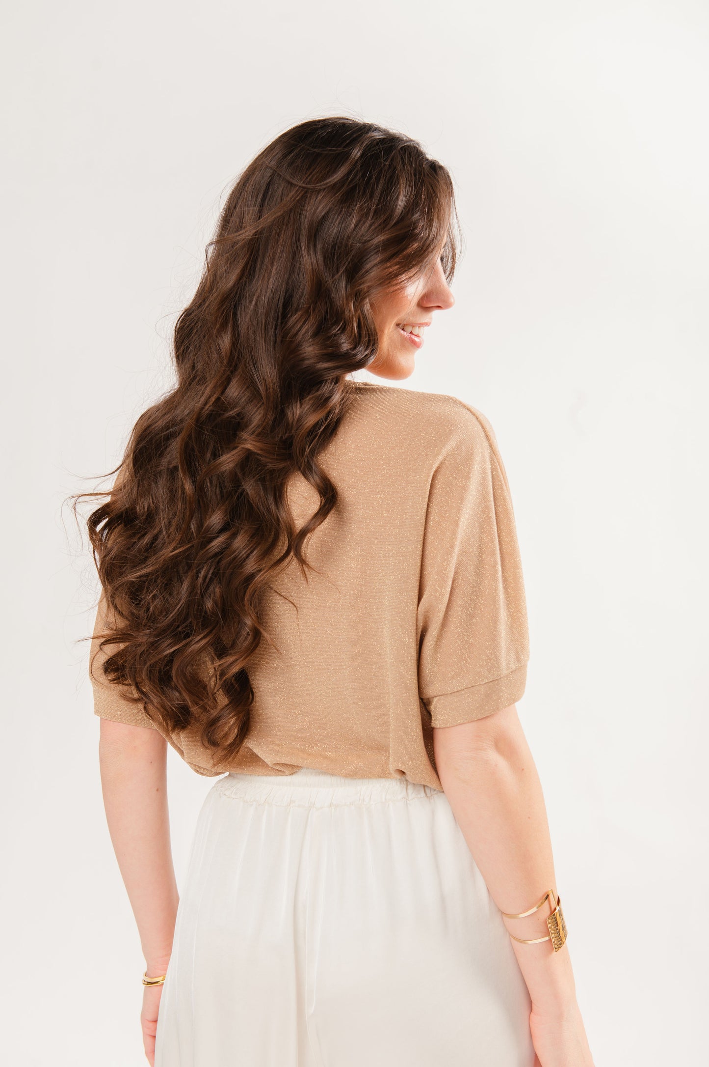 TOP AMPLE PAILLETTÉ FREDERICA DORÉ