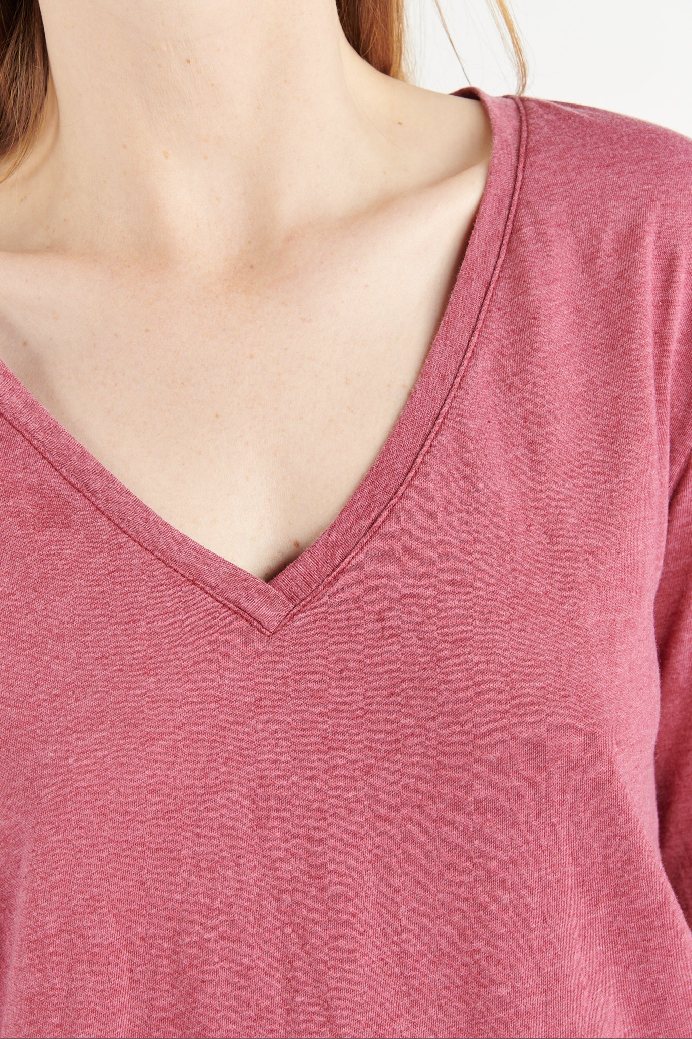 T-SHIRT COL V BARRY GRENADE