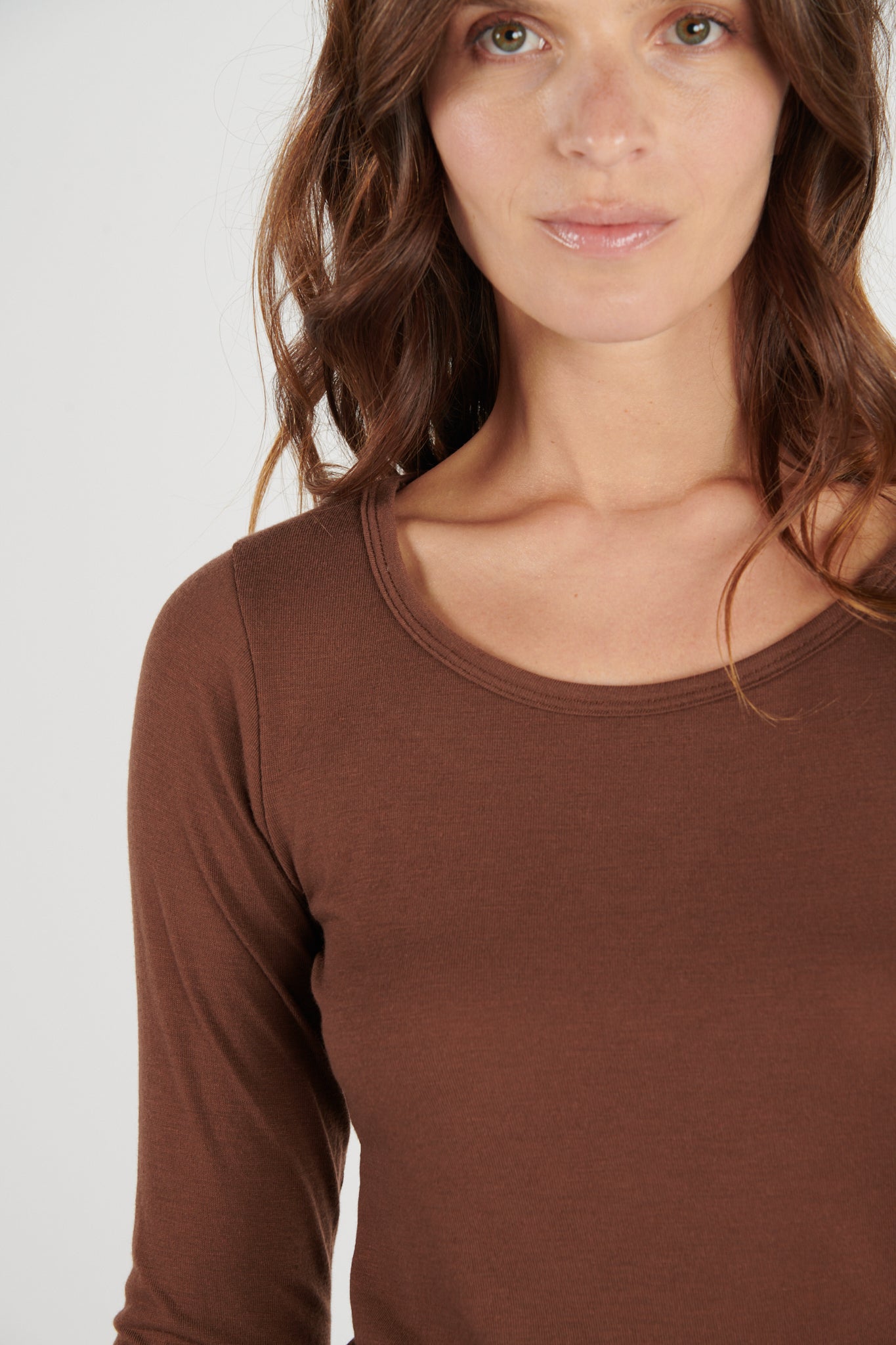 T-SHIRT DYRON CHATAIGNE