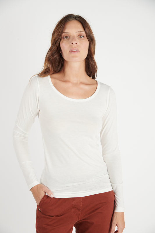 T-SHIRT DYRON BLANC
