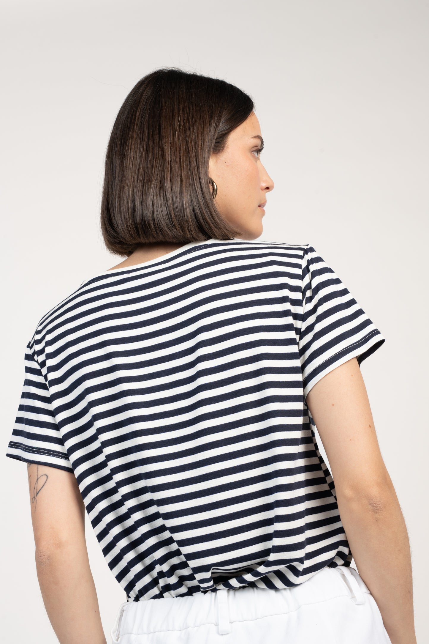 T-SHIRT MARINIÈRE FRÉDÉRIC MARINE