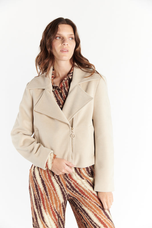 VESTE PERFECTO DIANE SABLE