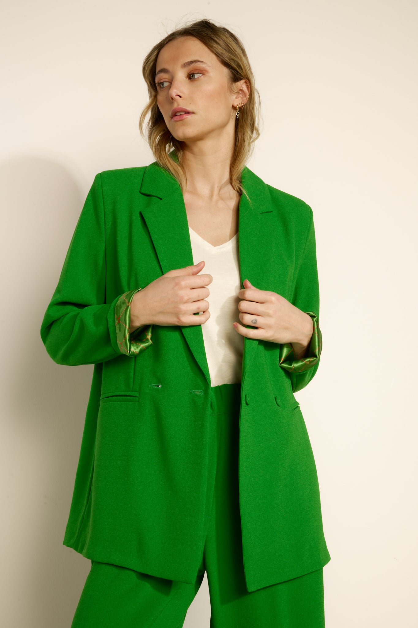 BLAZER OVERSIZE ANGELINA VERT