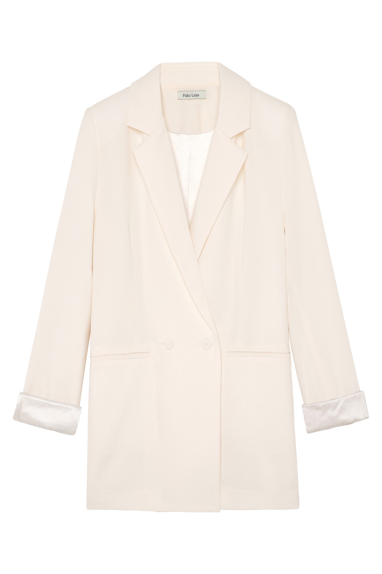 ANGELINA NATURAL OVERSIZED BLAZER