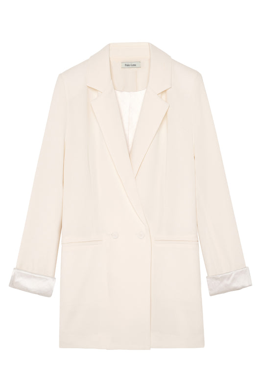 ANGELINA NATURAL OVERSIZED BLAZER