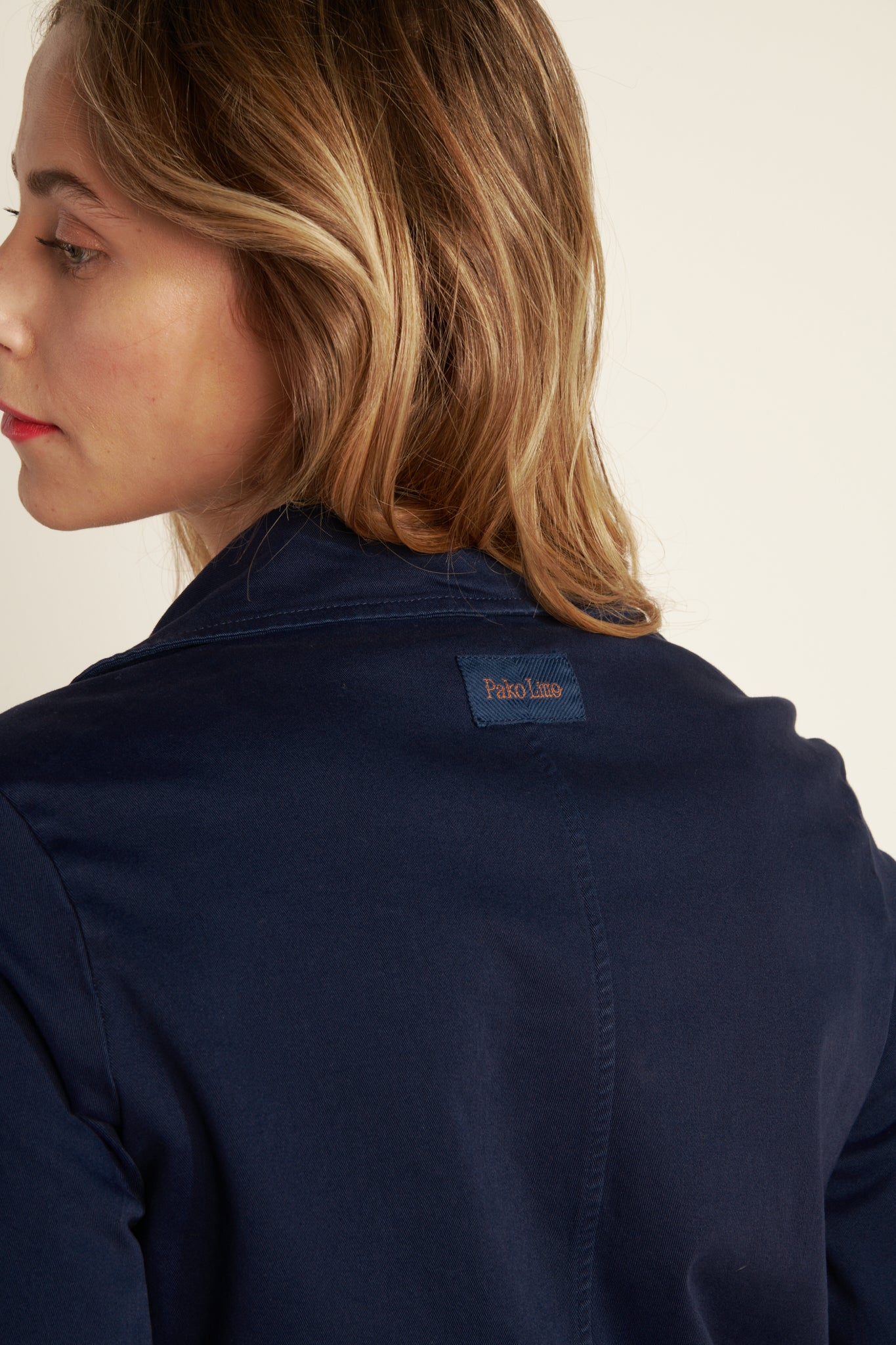 VESTE ZIPPÉE ALINE MARINE