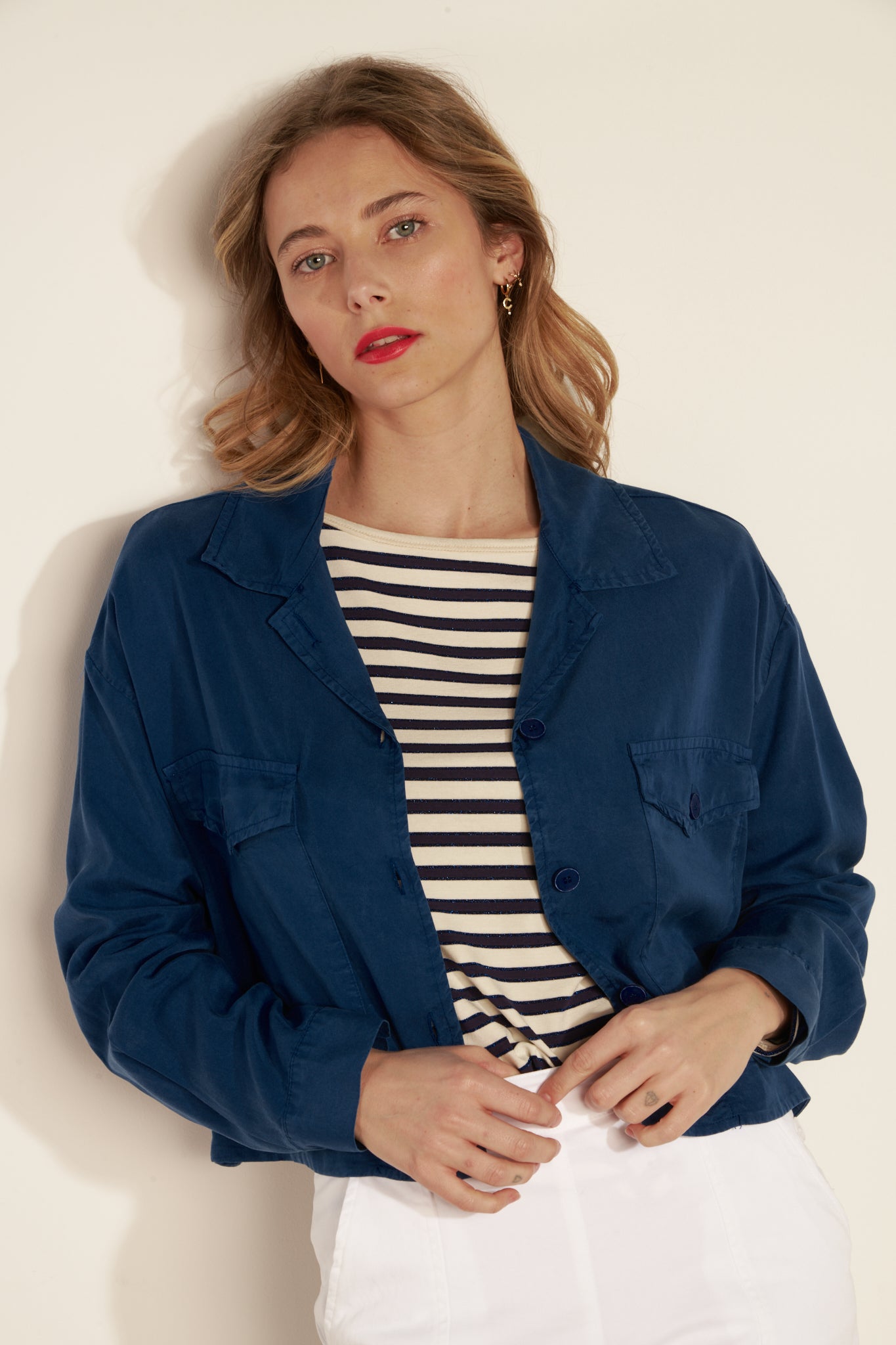 AMBER TENCEL OCEAN JACKET