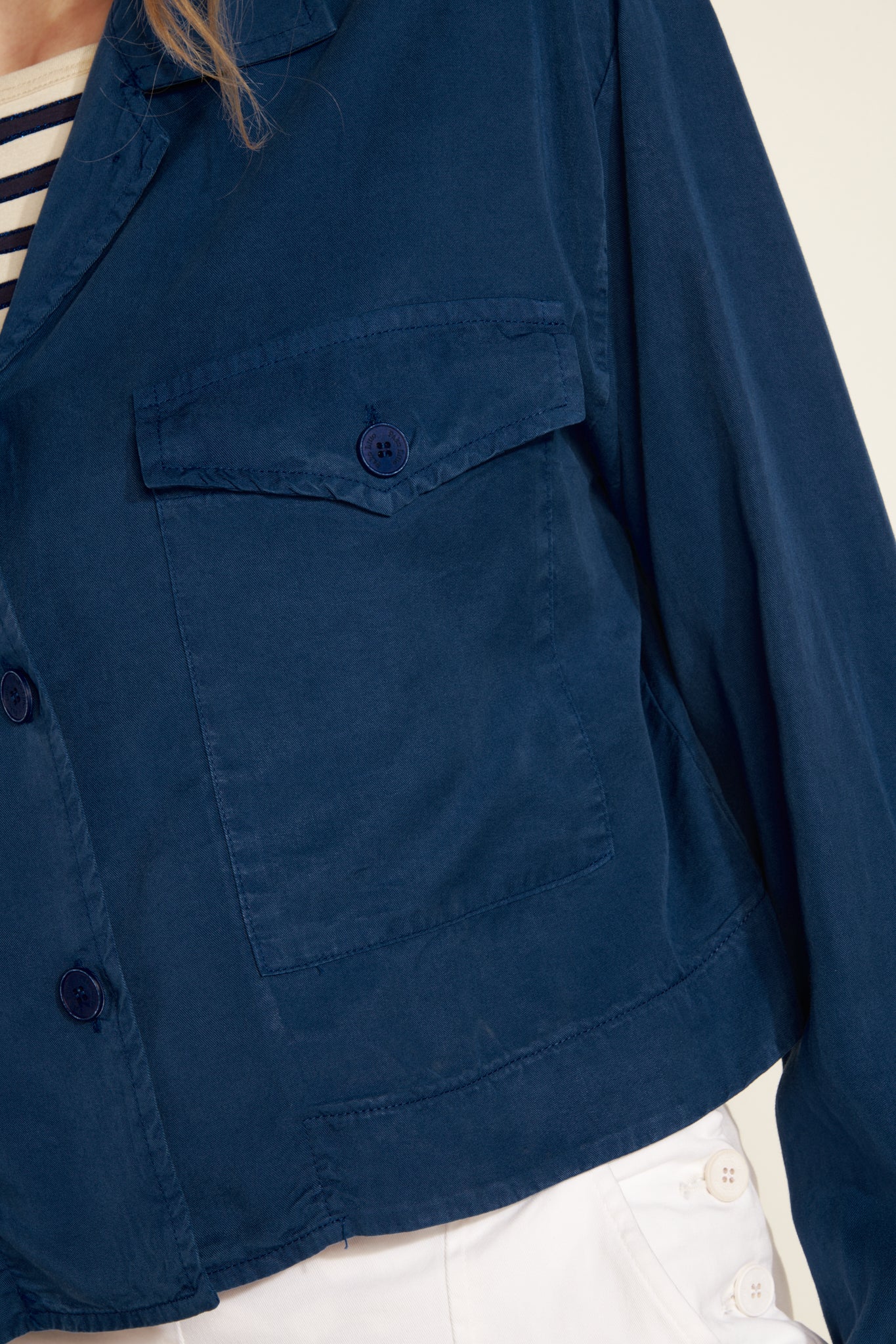 AMBER TENCEL OCEAN JACKET