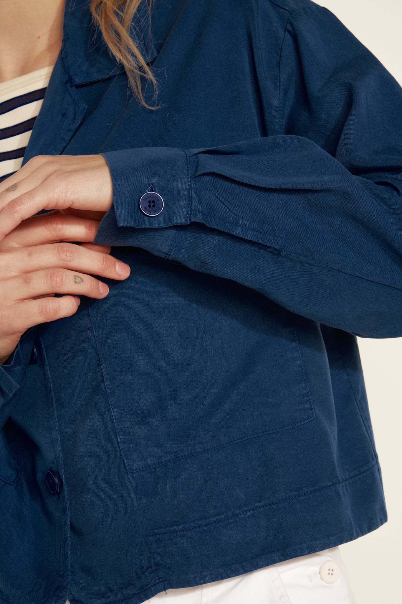 AMBER TENCEL OCEAN JACKET