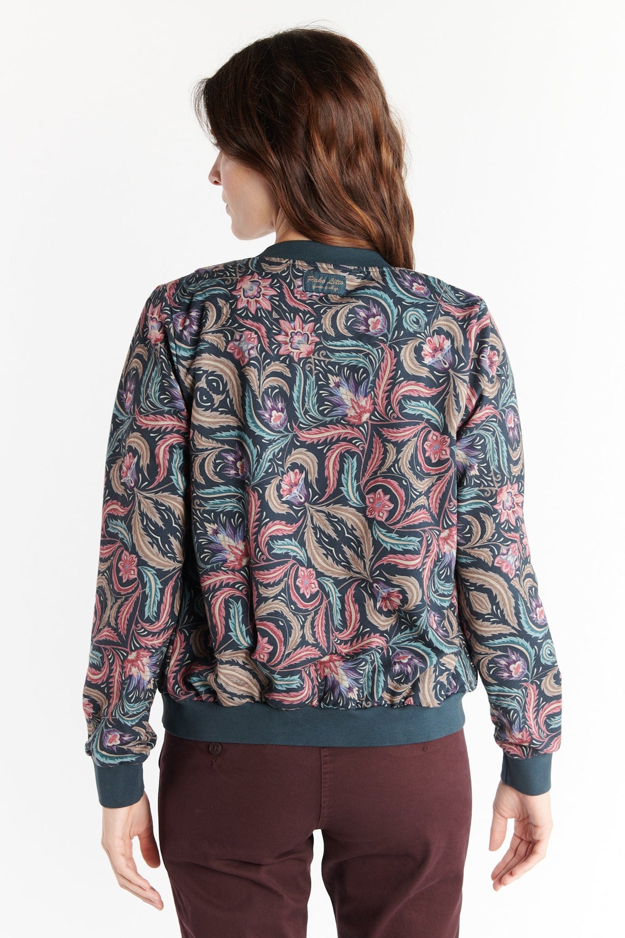 VESTE ZIPPER CÉLESTINE IMPRIMÉ NUIT ARABESQUE