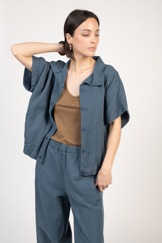 VESTE SANS MANCHES ELLIOT BLEU