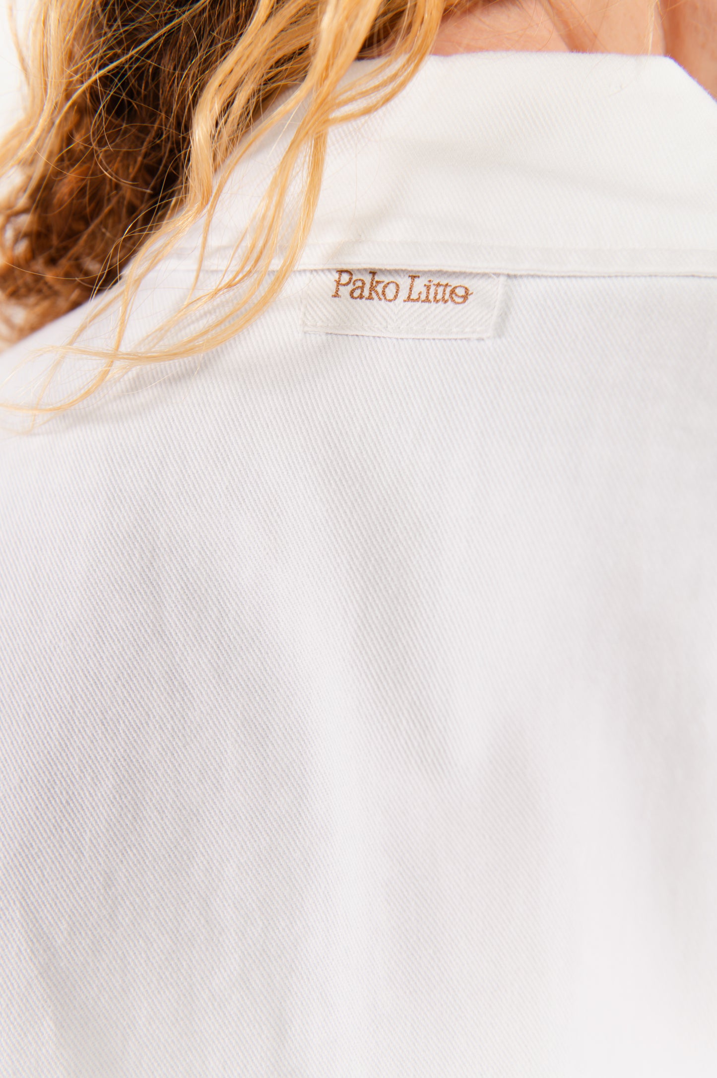 ÉLODIE WHITE WORKER JACKET