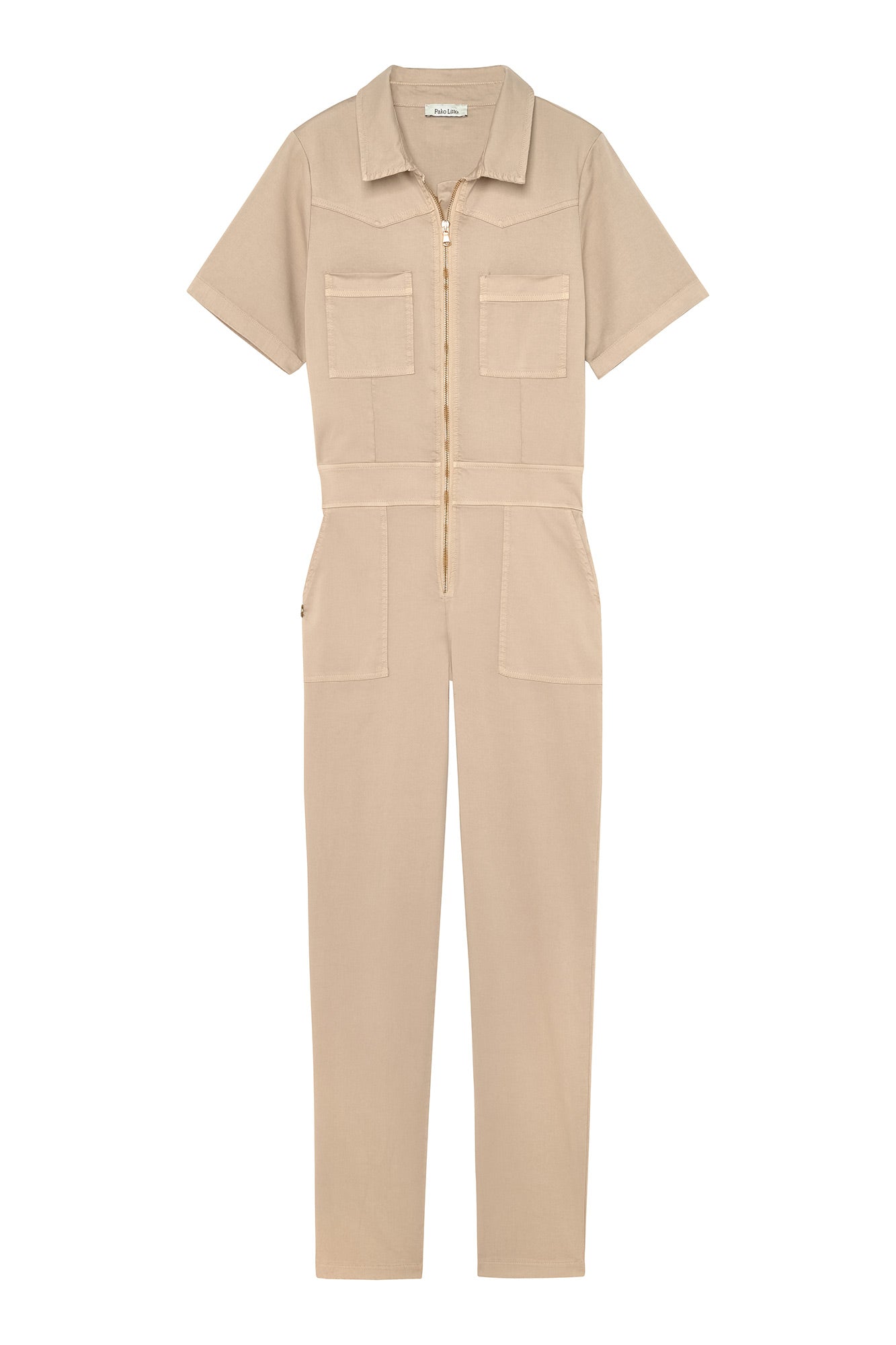 ADONIS SAND JUMPSUIT