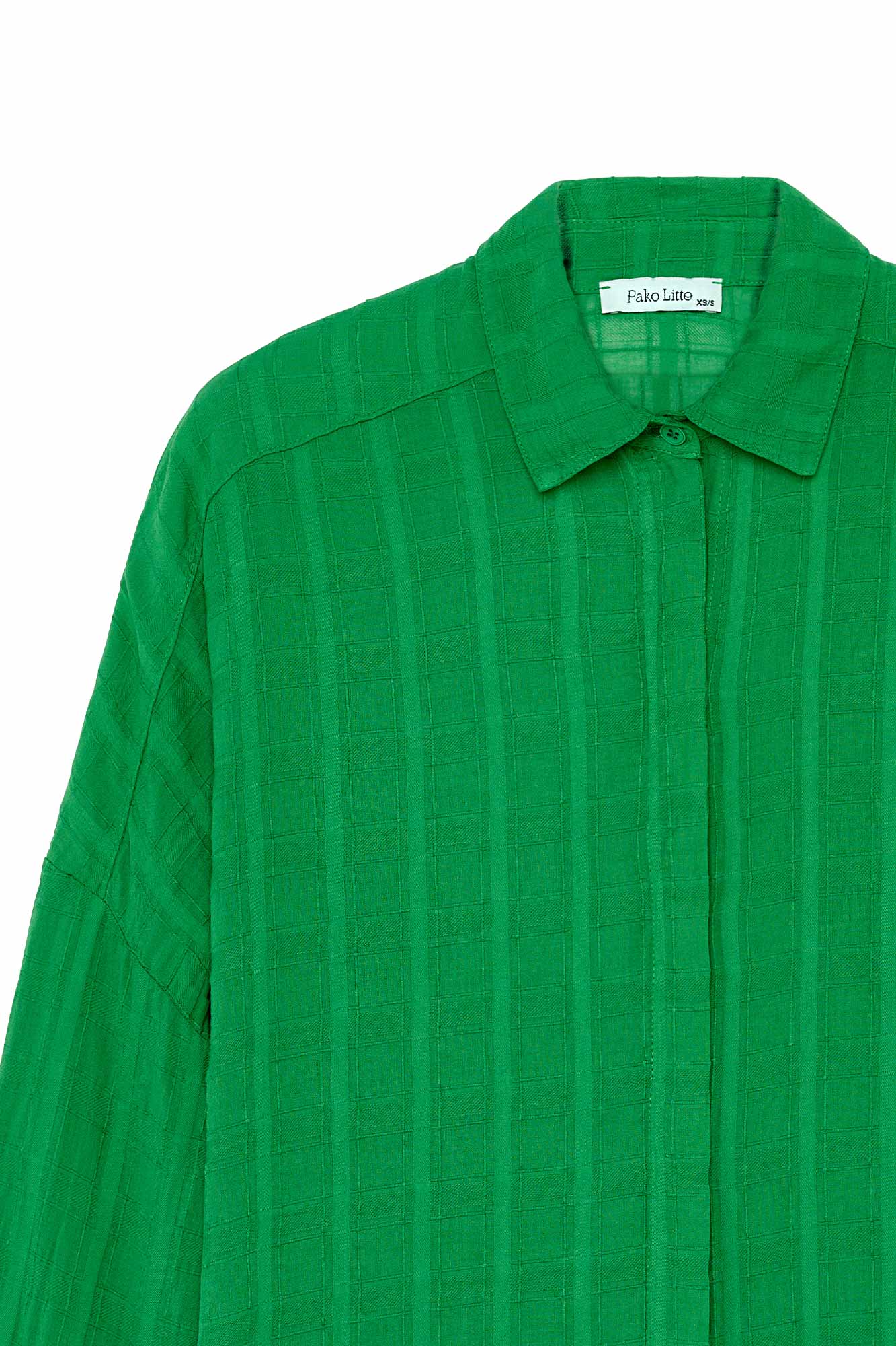 CHEMISE AMPLE ADDISON VERT