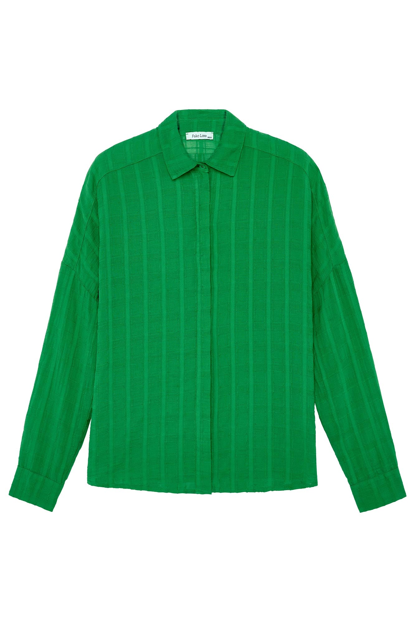 GREEN ADDISON LOOSE SHIRT