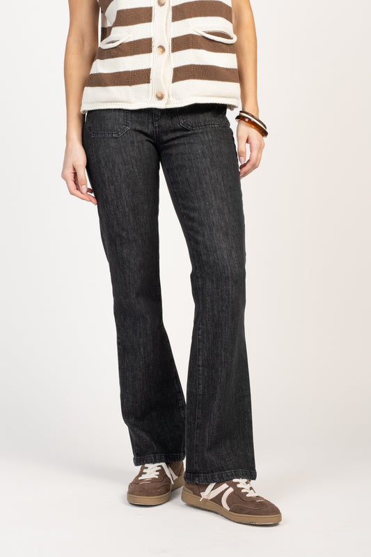 Jean flare noir