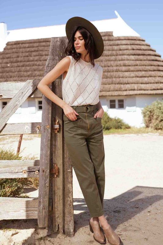 PANTALON COOPER BAROUDEUR KAKI