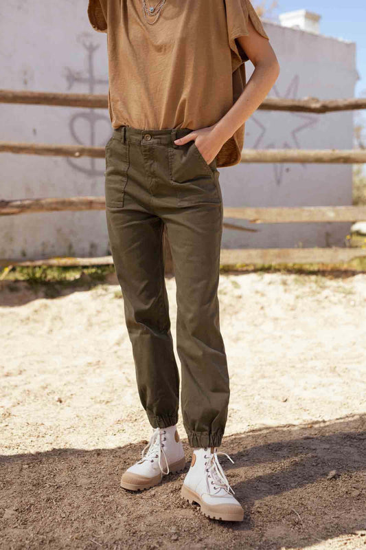 PANTALON MIGUEL CARGO KAKI