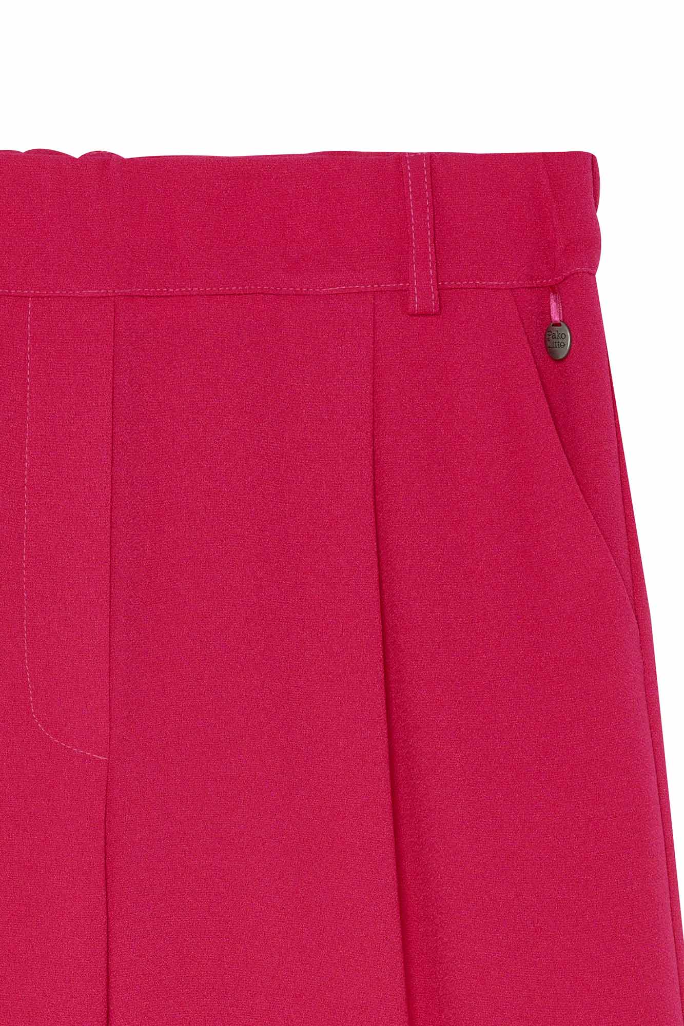PANTALON 7/8ÈME ÉVASÉ ANTOINE FUCHSIA