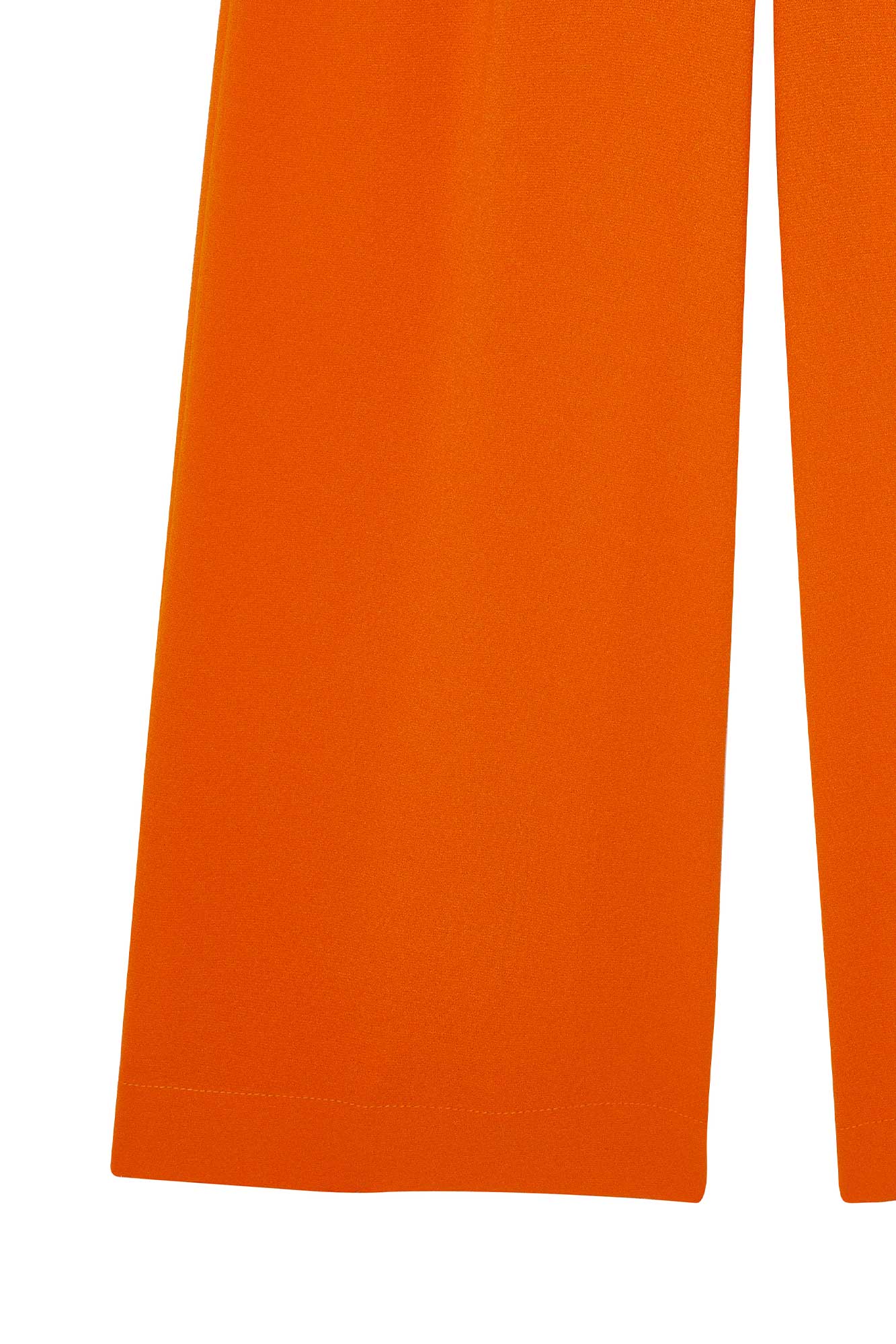 ANTOINE ORANGE 7/8TH FLARED TROUSERS