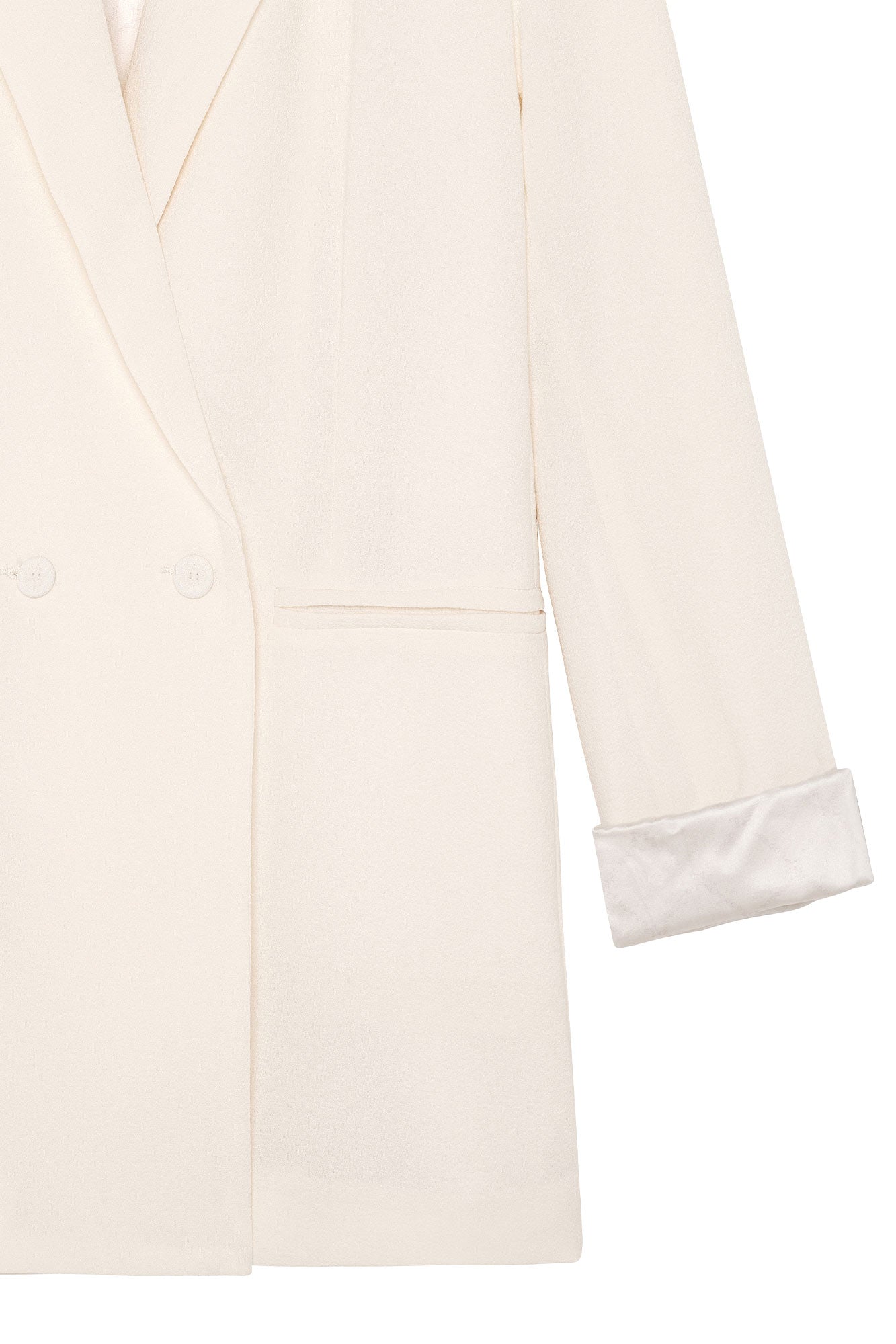 ANGELINA NATURAL OVERSIZED BLAZER