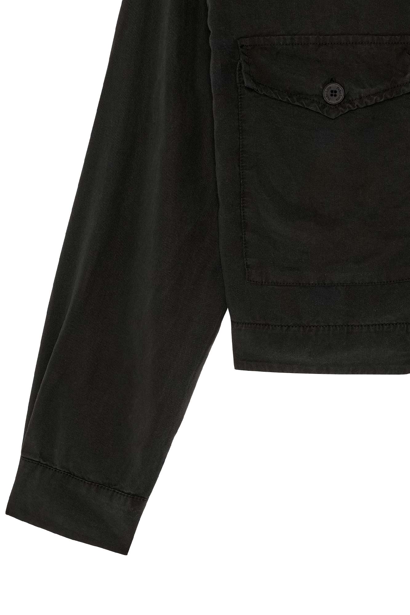BLACK AMBER TENCEL JACKET