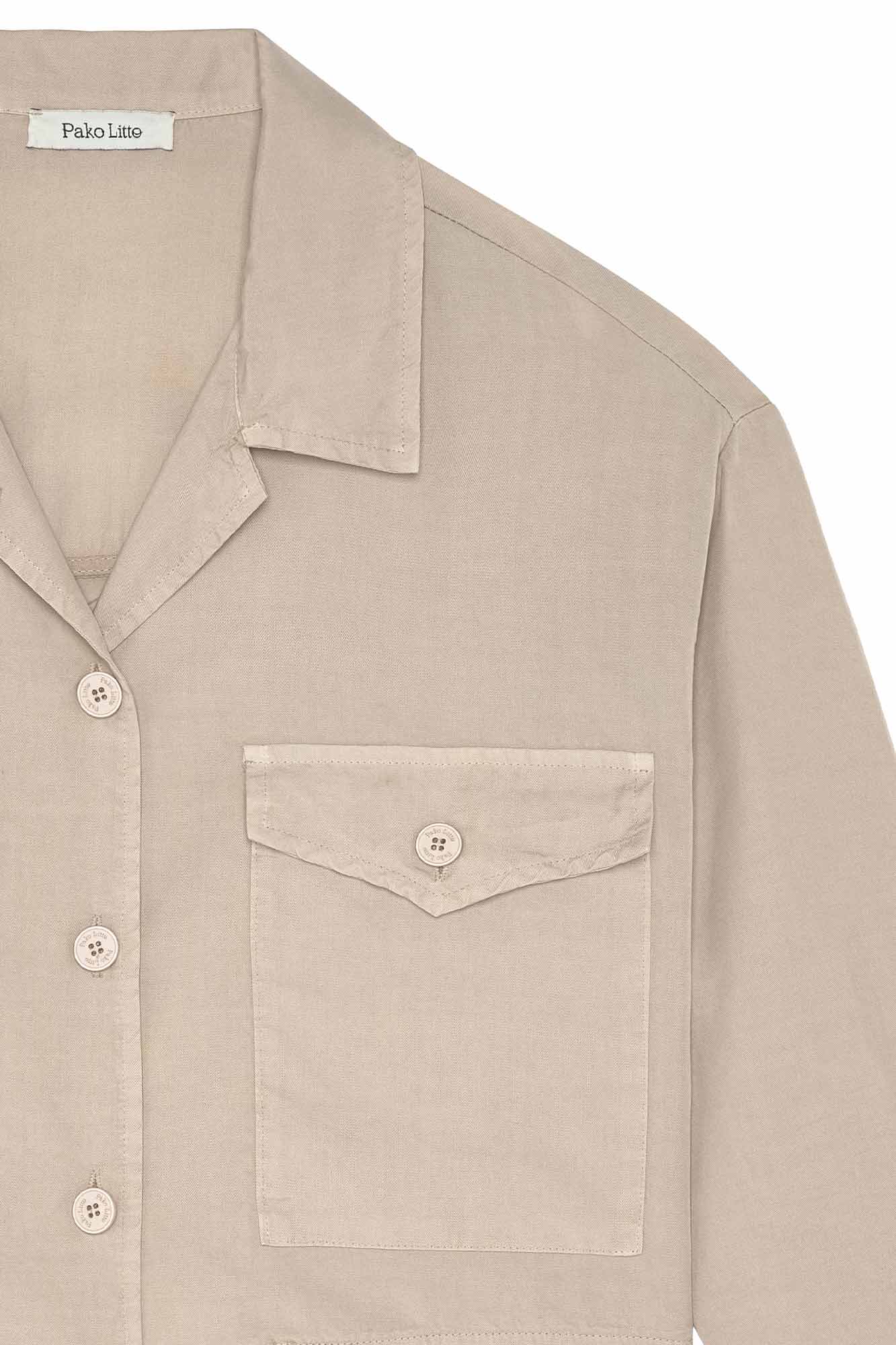 AMBER SAND TENCEL JACKET